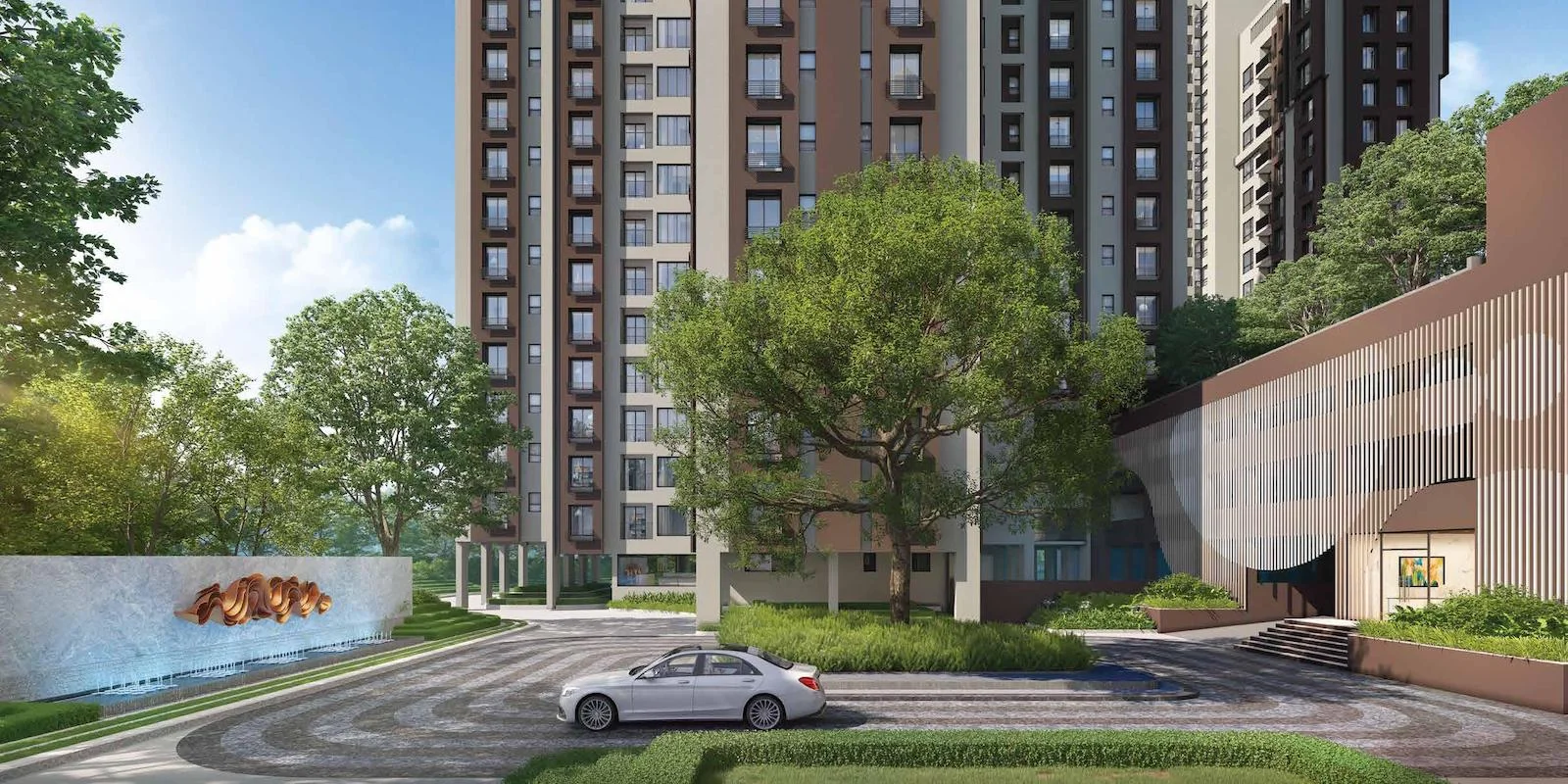 Representative luxury tower visual